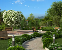 Landscaped Terraces